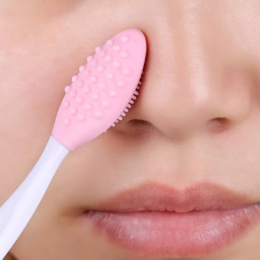 1PC Beauty Skin Care Wash Face Silicone Brush -