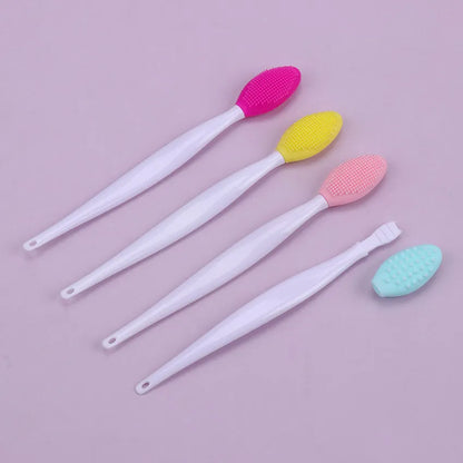 1PC Beauty Skin Care Wash Face Silicone Brush -