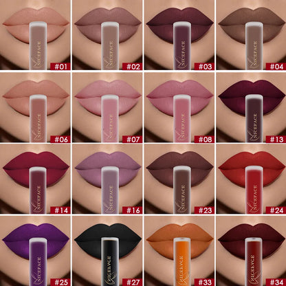 NEW Nude Liquid Natte Lipsticks Waterproof -