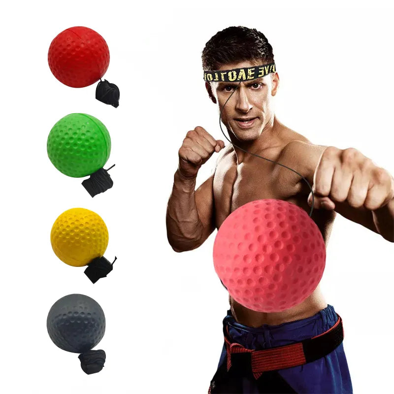 Boxing Reflex Ball Head-mounted -