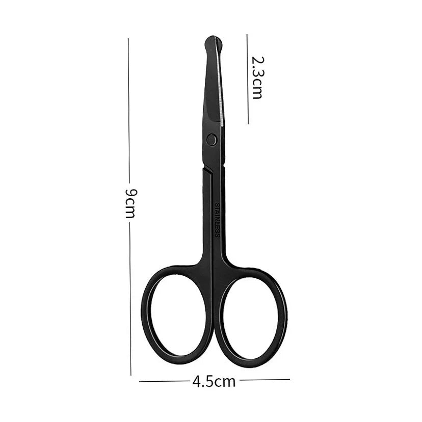 general safety nose hair scissors/eyebrow trimmer -