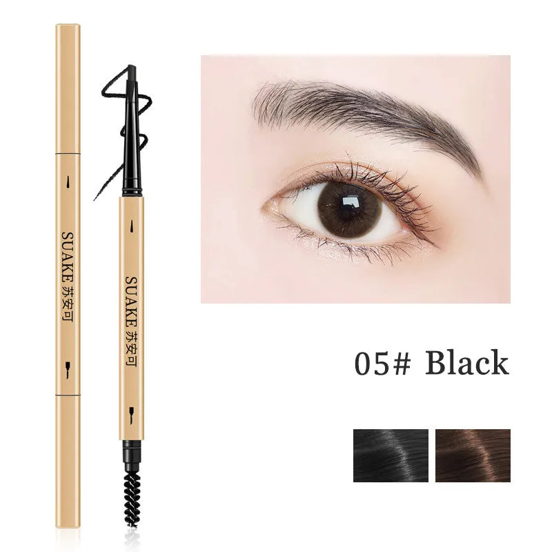 5 Colors Double Head Eyebrow Pencil