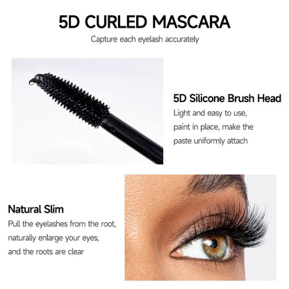 1 Piece 4D Silk Fiber Lash Curling Mascara Waterproof -