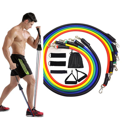 15 Pcs Resistance Bands Set -