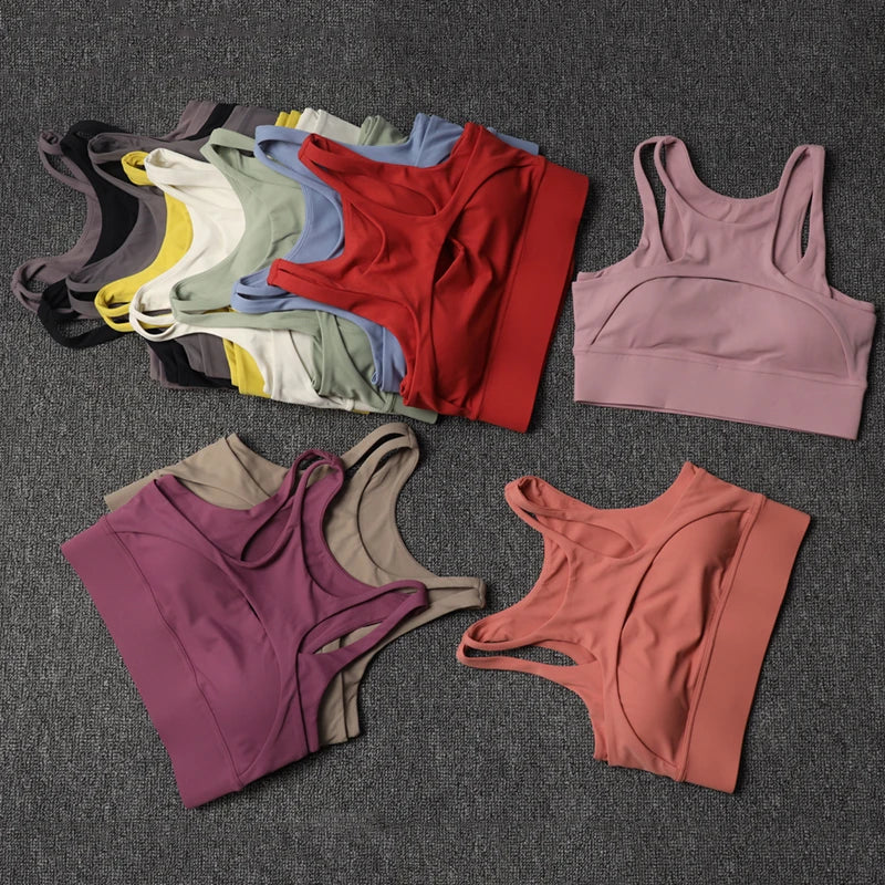 Shorts Gym Yoga Set With Pocket