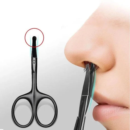 general safety nose hair scissors/eyebrow trimmer -