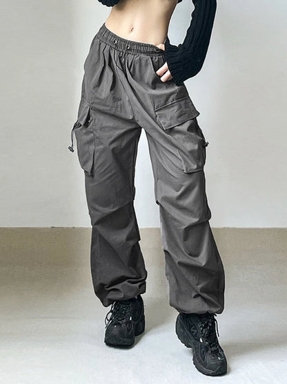 Y2K Streetwear Casua Pants -