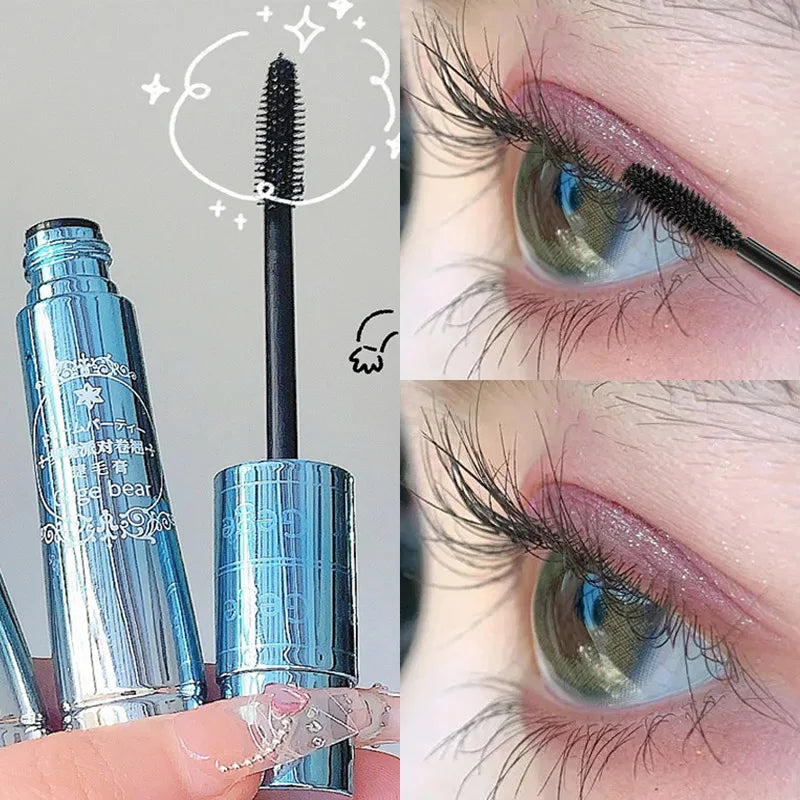 Black Mascara Waterproof Long Lasting Extension -