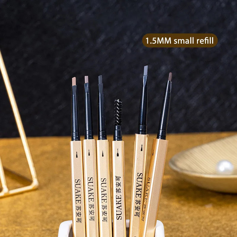 5 Colors Double Head Eyebrow Pencil