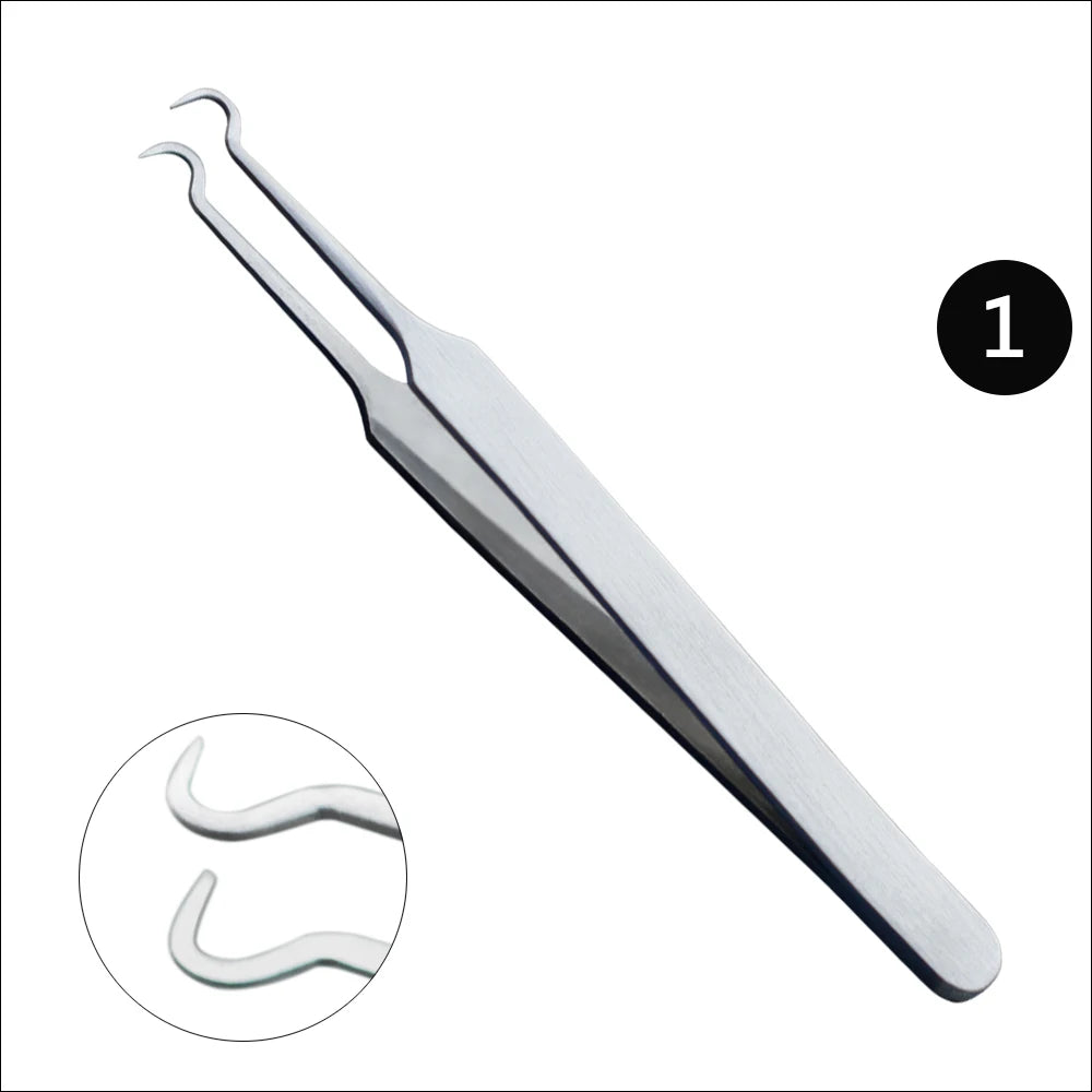 1PCS Professional Tweezers 3 Designs -