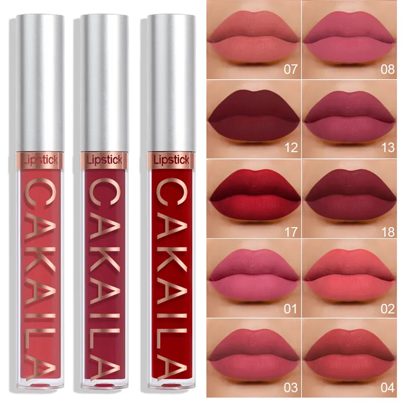 18 Sexy Colors Matte Lipgloss -