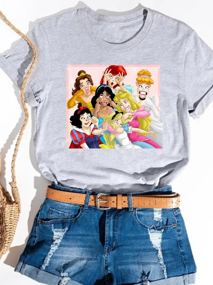 Disney T Shirt Princess Cartoon -