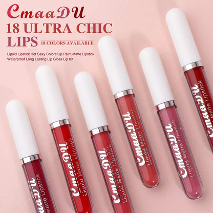 Sexy Waterproof Matte Lip Gloss Liquid -