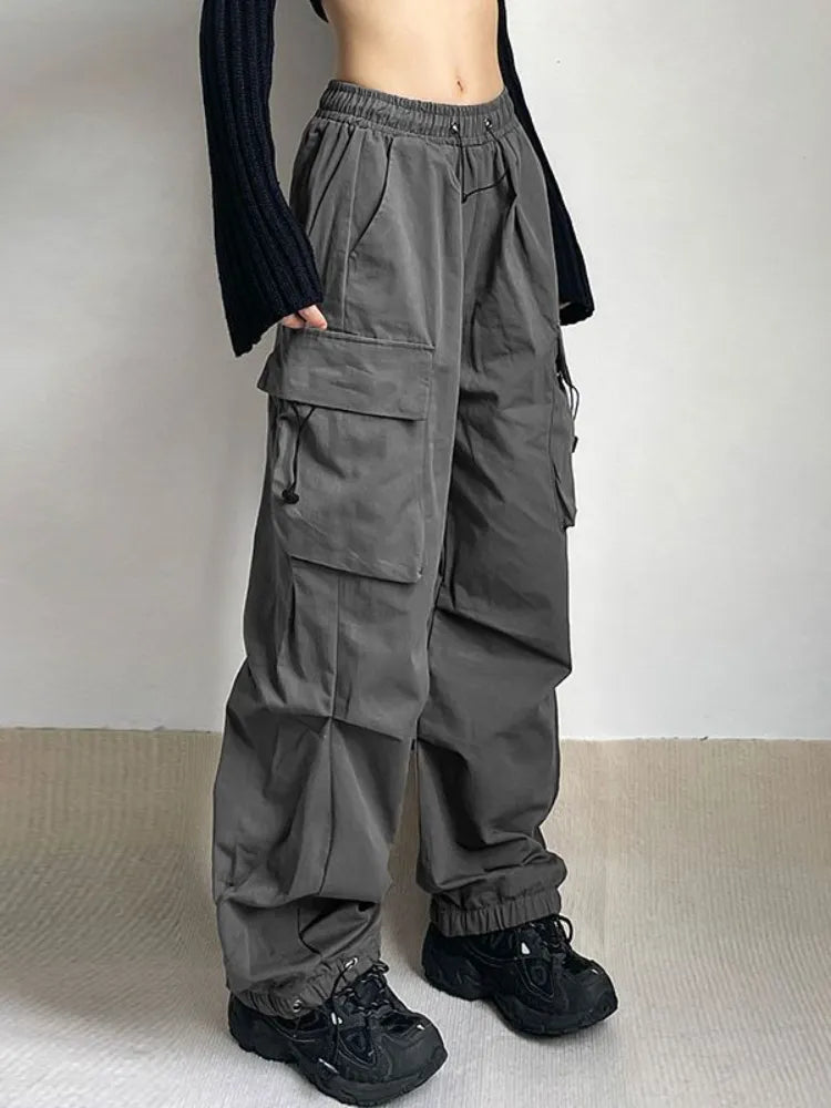 Y2K Streetwear Casua Pants -