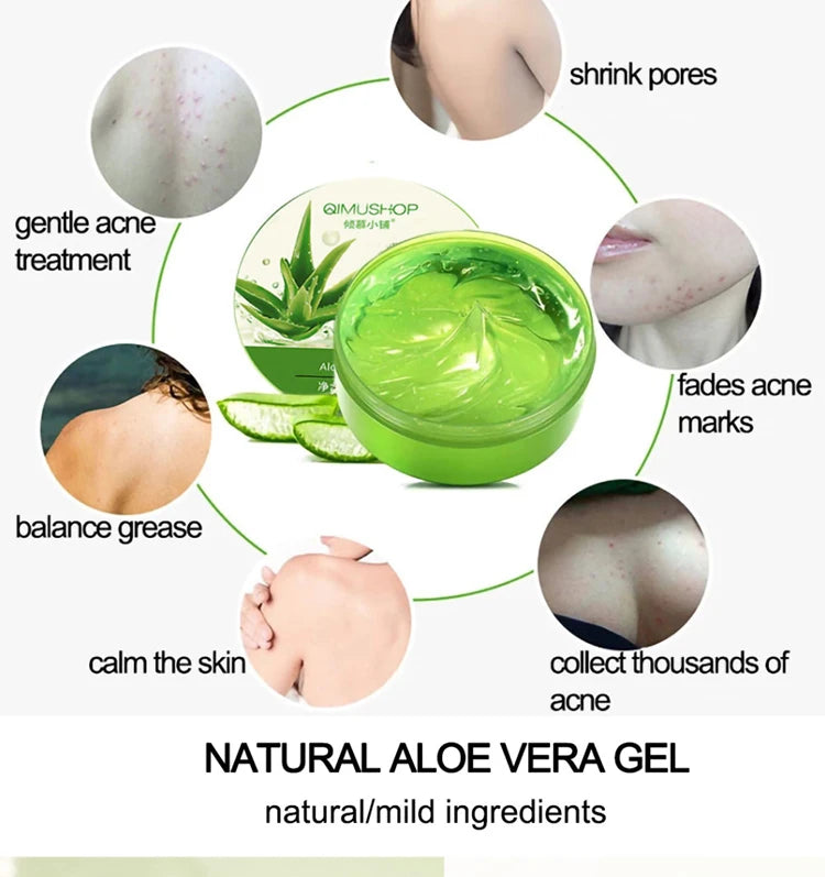 100% Pure Natural AloeVera Essence Skin Care-