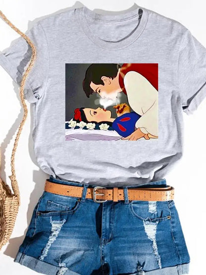 Disney T Shirt Princess Cartoon -