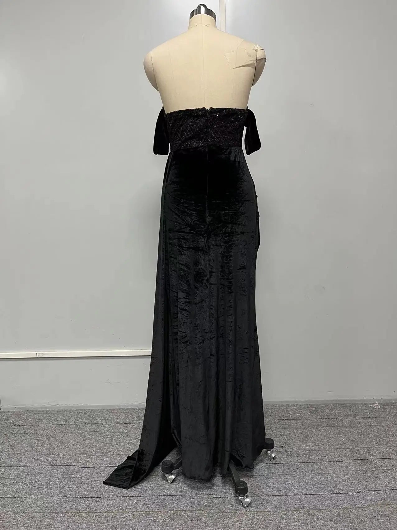 Sexy Backless Evening Party Dress -