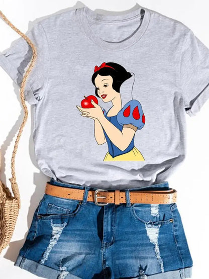 Disney T Shirt Princess Cartoon -