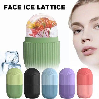 Silicone Ice Cube Face -